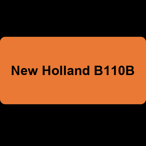 New Holland B110B